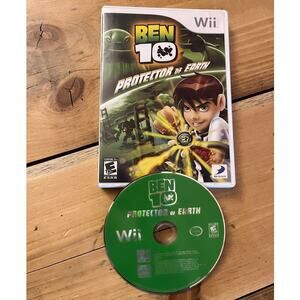 Nintendo Wii Ben 10 Protector of Earth Video Game.